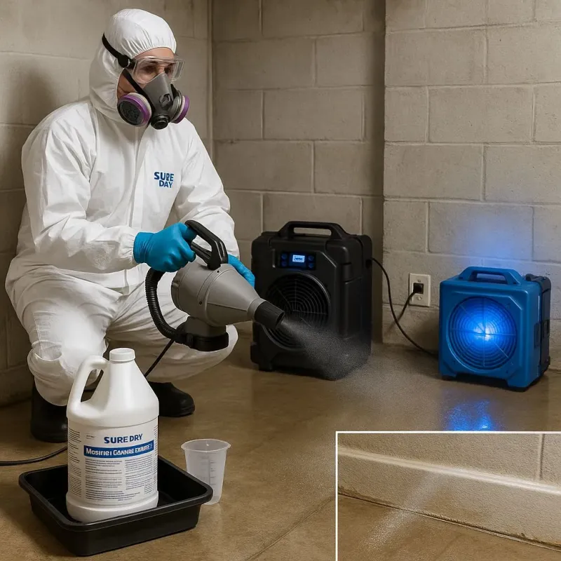 Sanitization and Odor Removal process in Carlton, OR