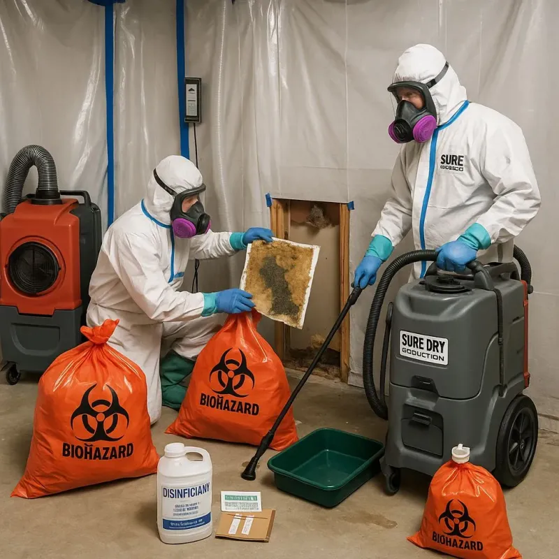 Contaminated Water Handling Protocols process in Carlton, OR