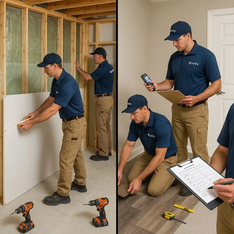 Repairs and Reconstruction process in Carlton, OR