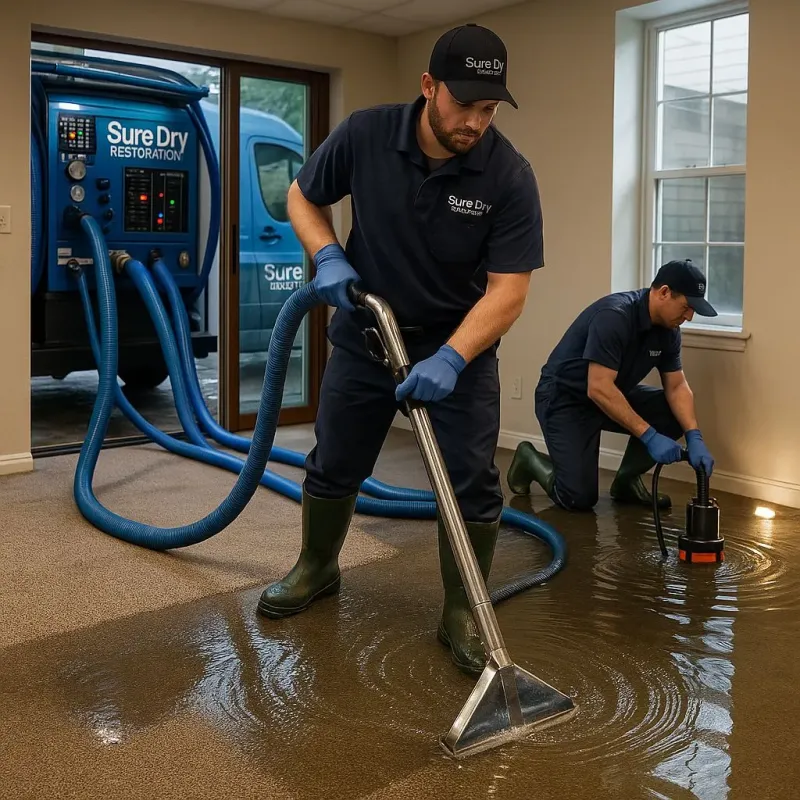 Water Extraction and Removal process in Carlton, OR